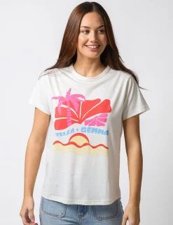 Ace Tee - White Vacay