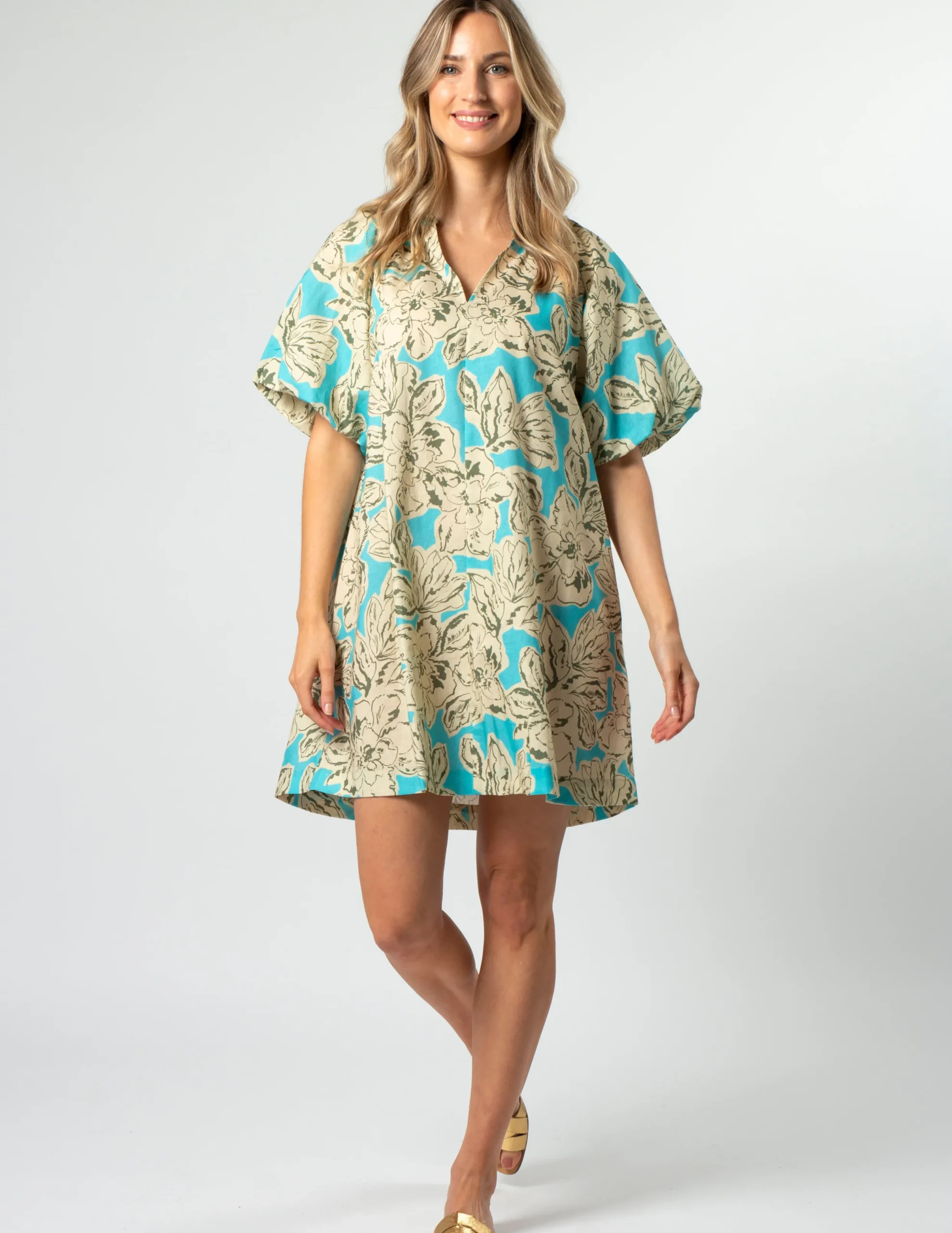 Albertine Dress - Petal Garden