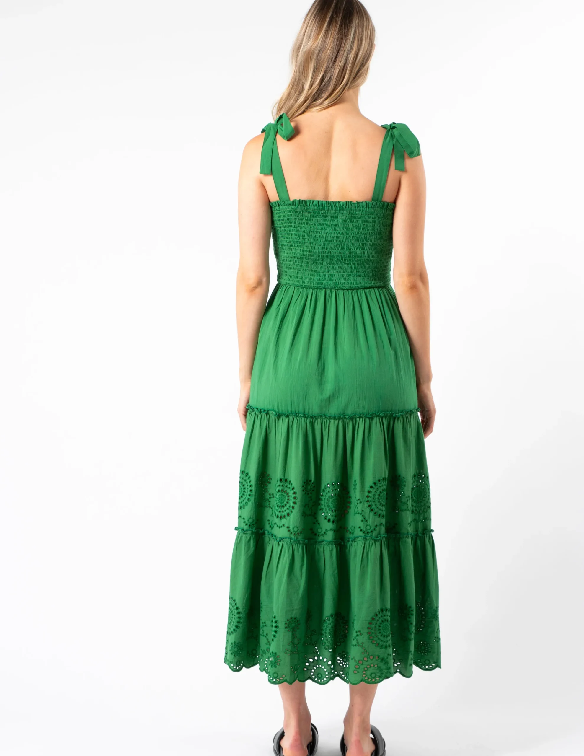 Aloha Dress - Juniper Green