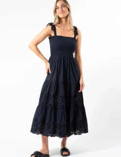 Aloha Dress - Navy