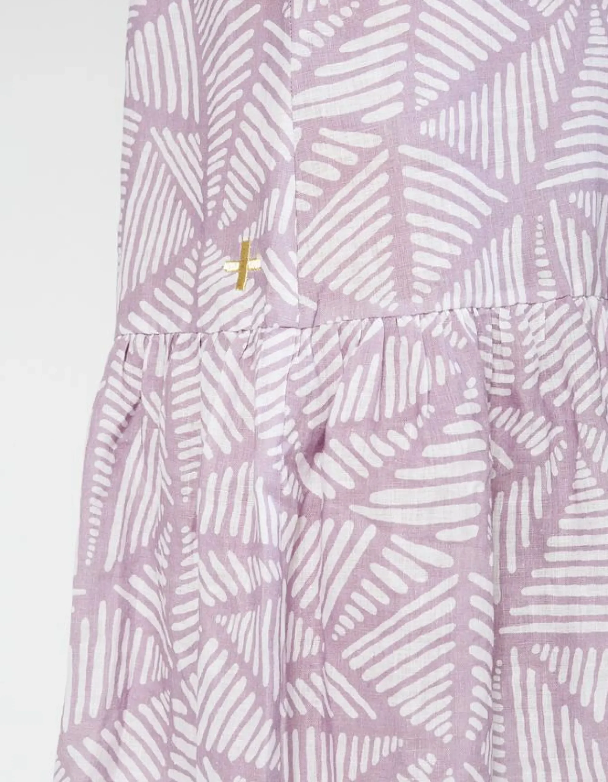 Azalea Dress - Stripey Triangles