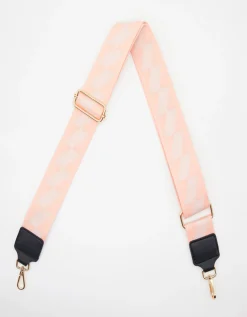 Bag Strap - Blocked Candy and Blush