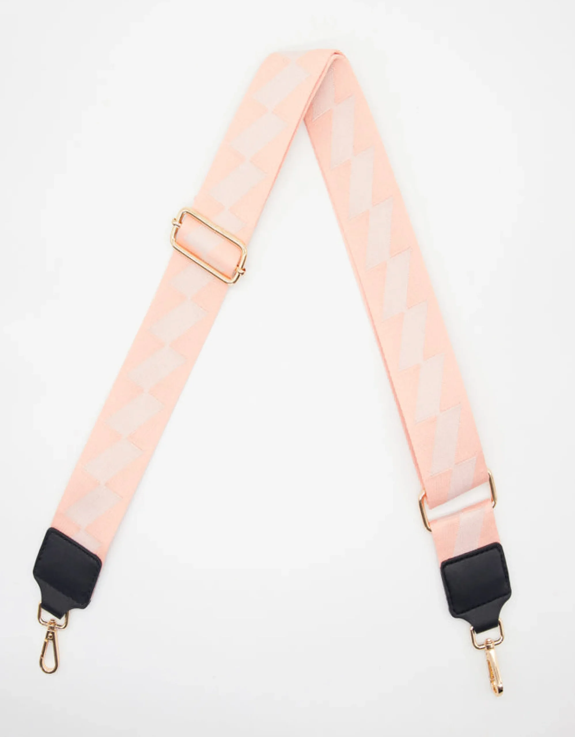 Bag Strap - Blocked Candy and Blush