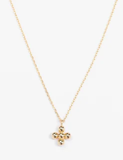 Ball Cross Necklace