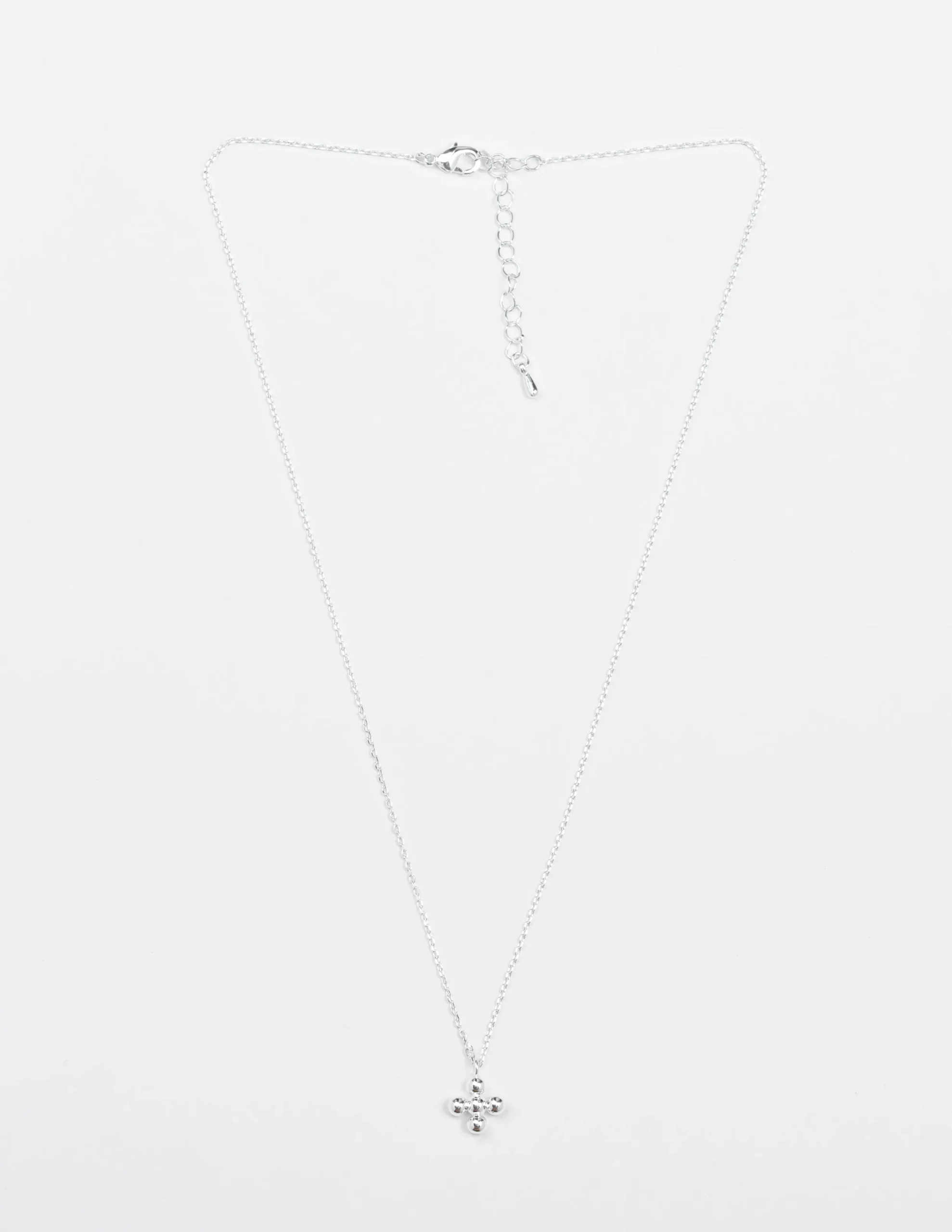Ball Cross Necklace