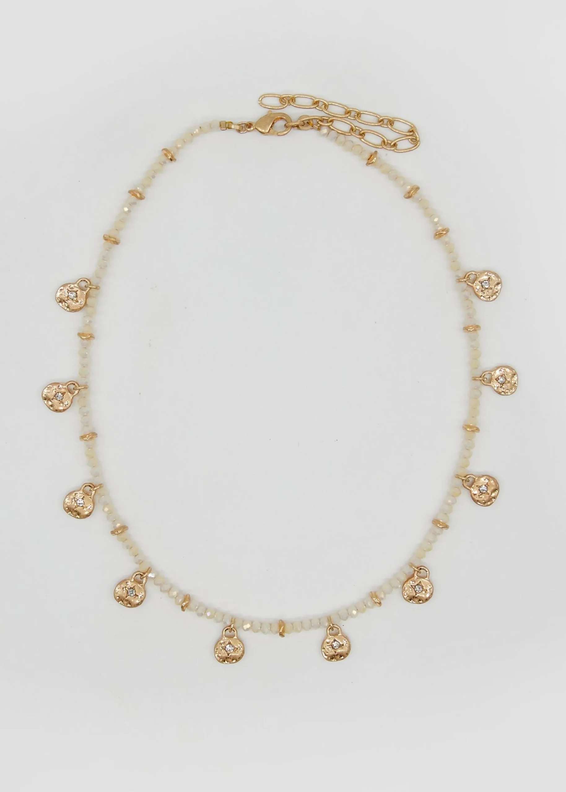 Beads + Nuggets Necklace