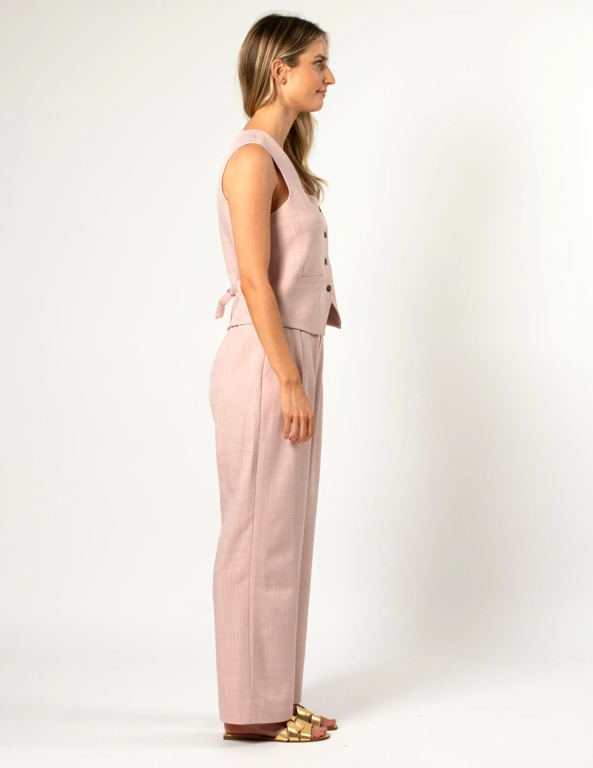 Beau Waistcoat - Rose