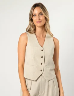 Beau Waistcoat - Wheat