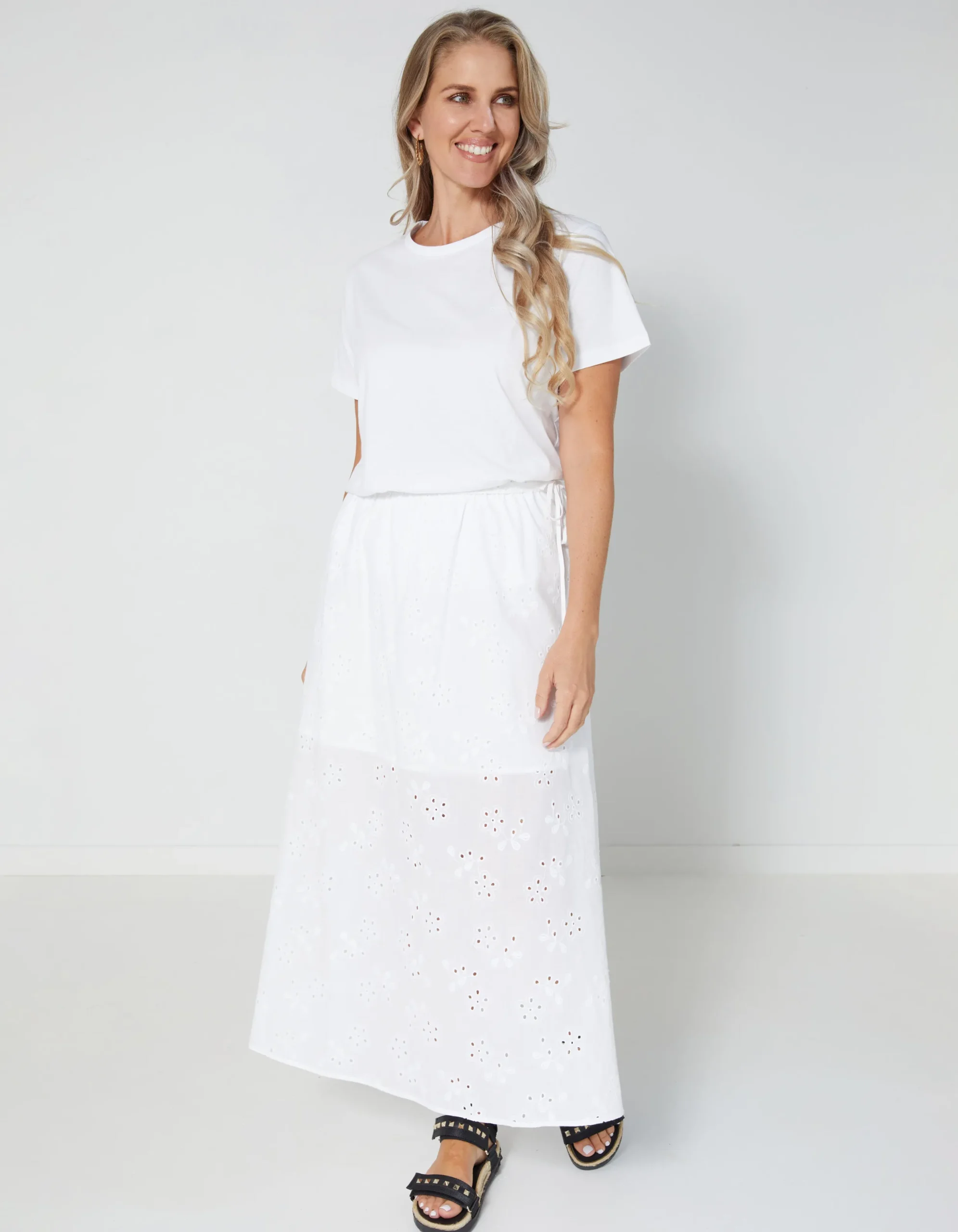 Bec Skirt - White