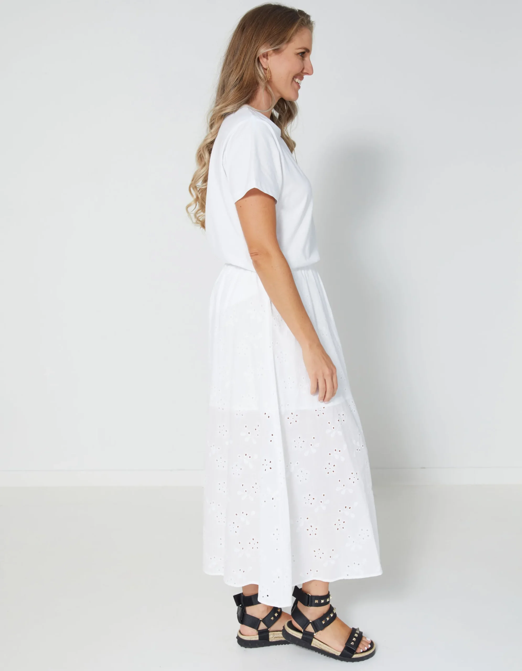 Bec Skirt - White