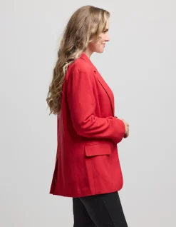 Bistro Blazer - Scarlet