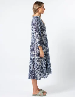 Bodrum Dress - Medina Blue