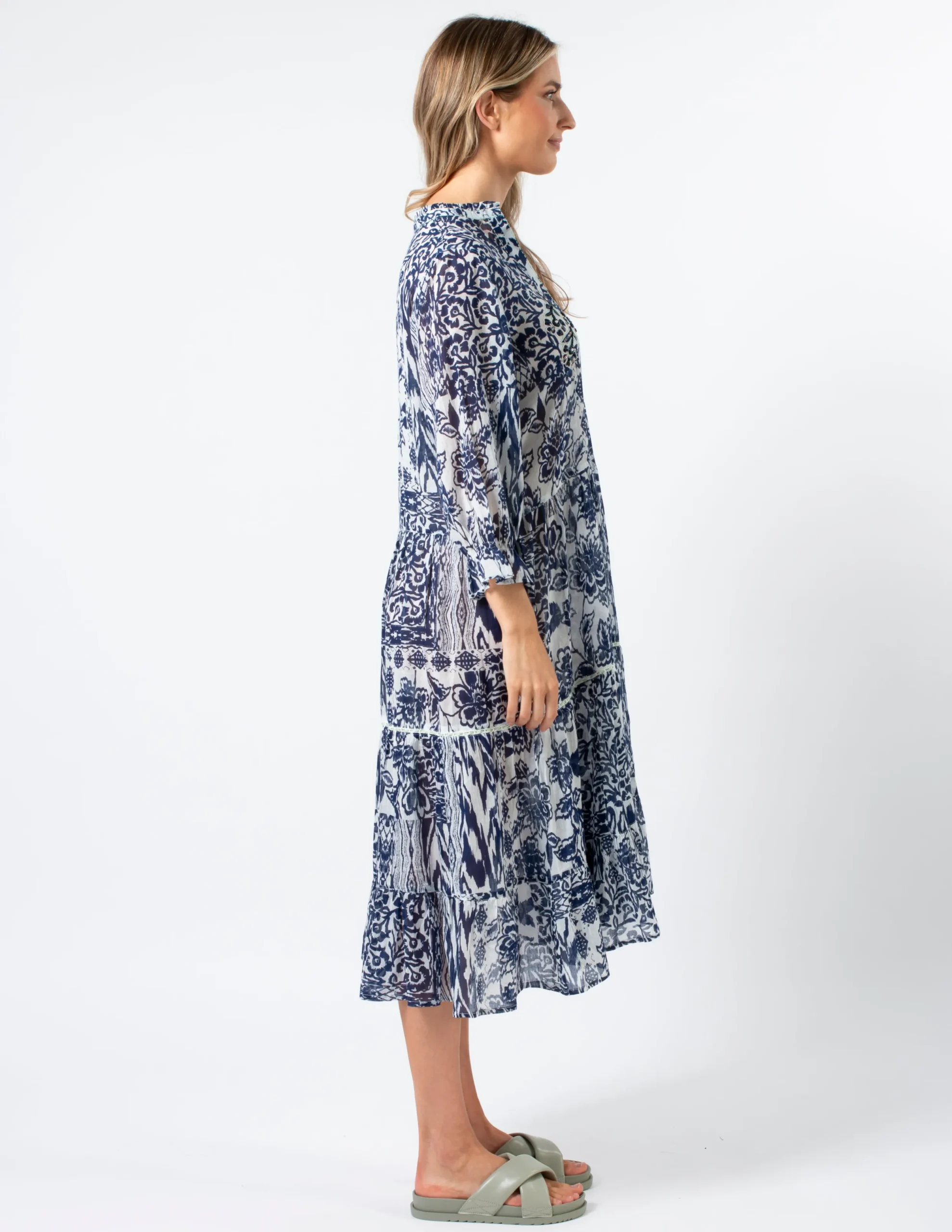 Bodrum Dress - Medina Blue
