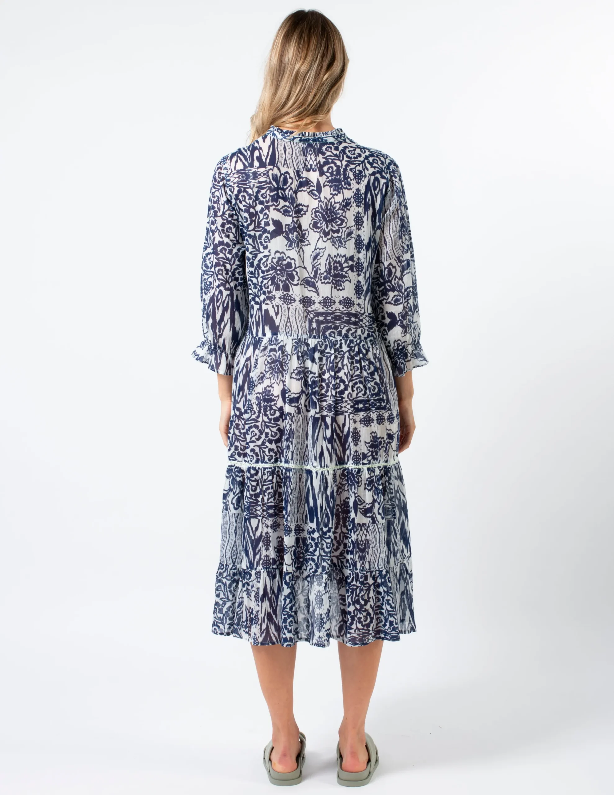 Bodrum Dress - Medina Blue