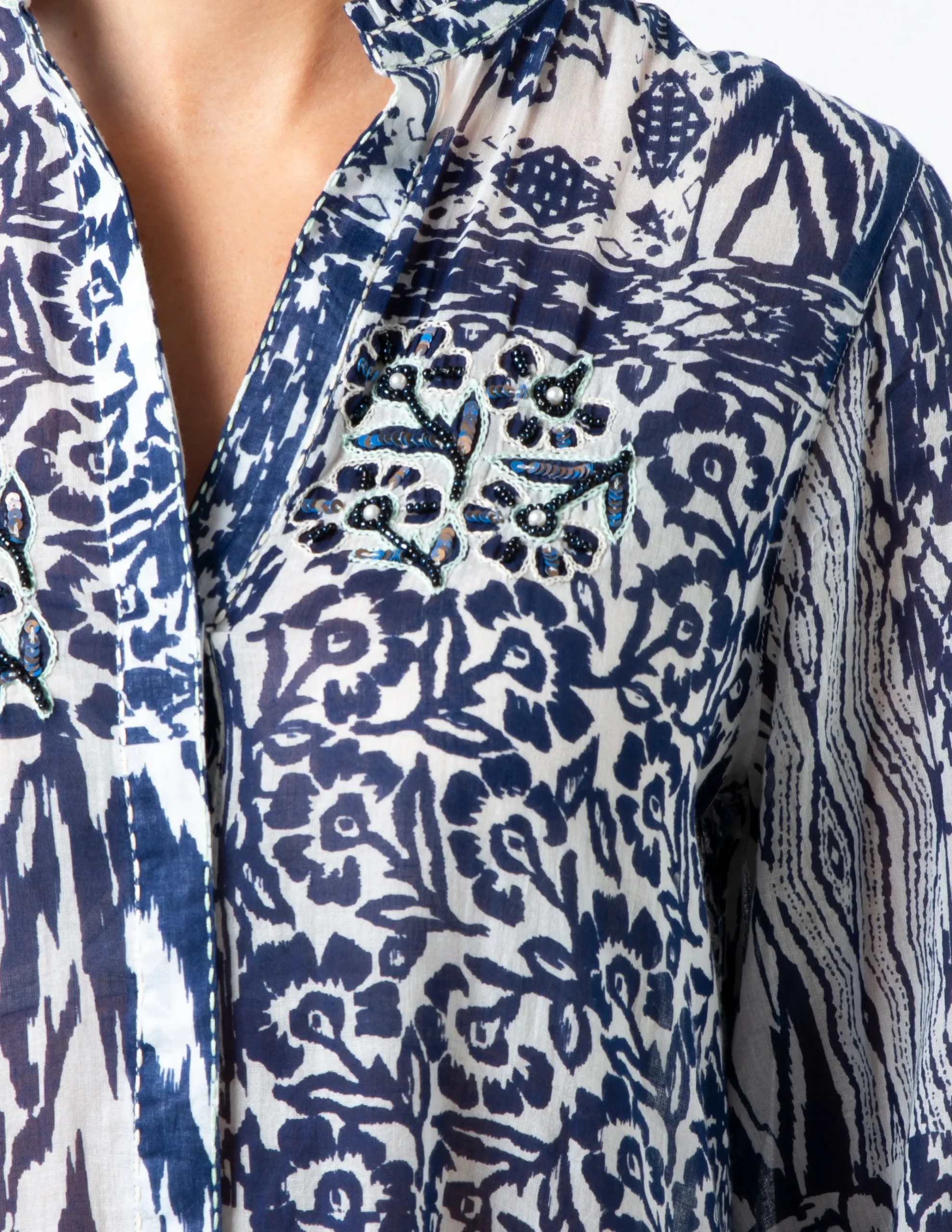 Bodrum Dress - Medina Blue