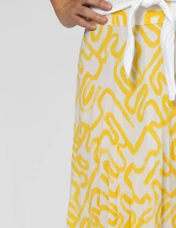 Brigette Skirt - Banana Swirl