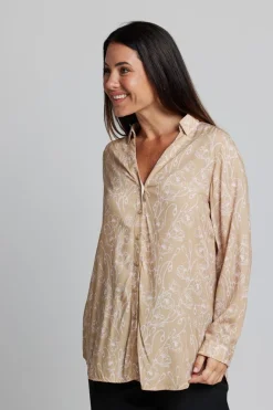 Broadway Blouse - Iced Blooms