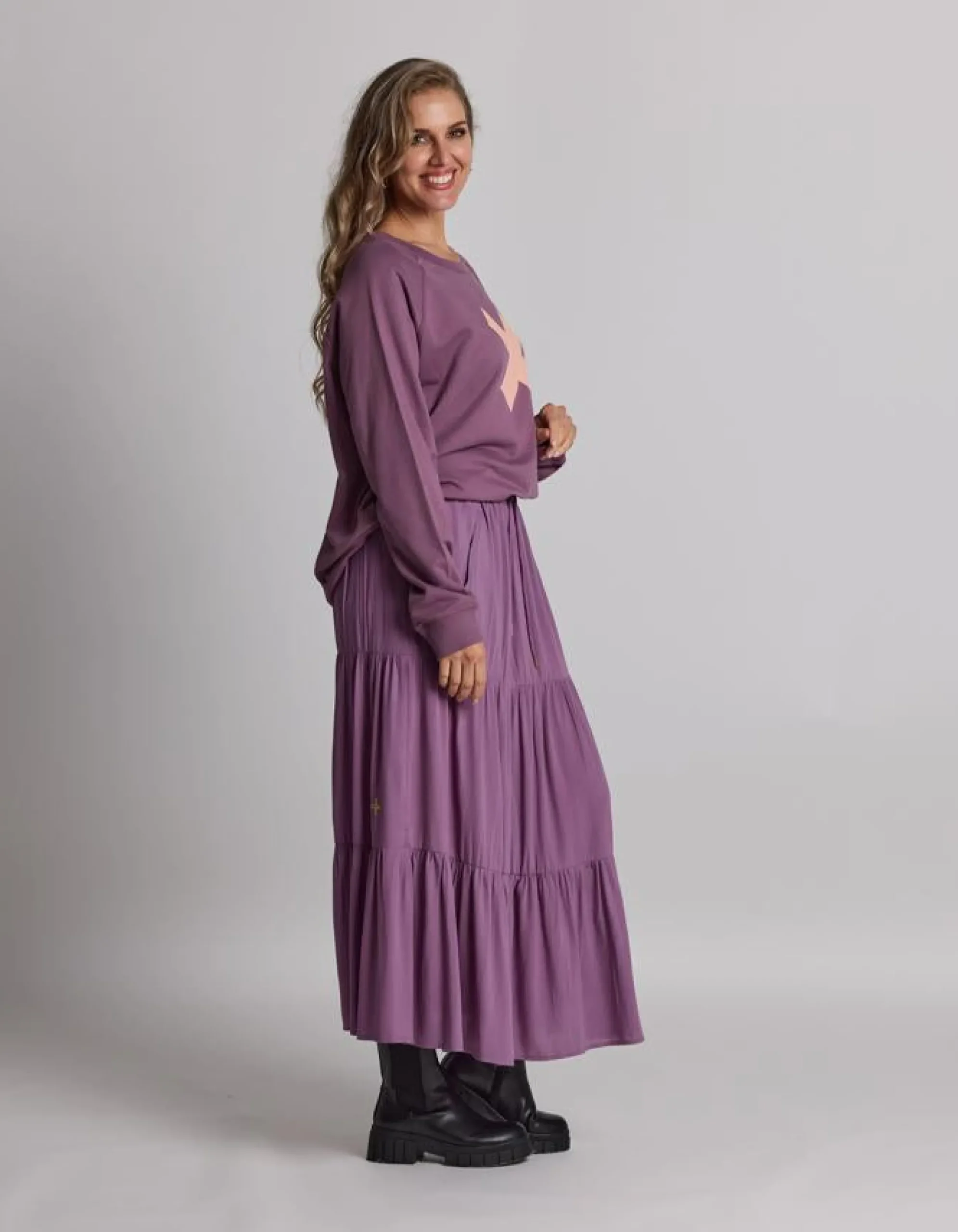 Bryant Skirt - Grape
