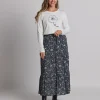 Bryant Skirt - Spiral Floral