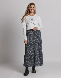 Bryant Skirt - Spiral Floral