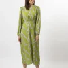 Caitlin Dress - Fly High Pickle