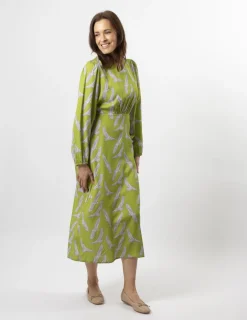 Caitlin Dress - Fly High Pickle