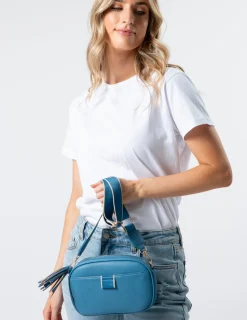 Carla Camera Bag - Ice Blue