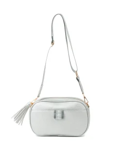Carla Camera Bag - Silver