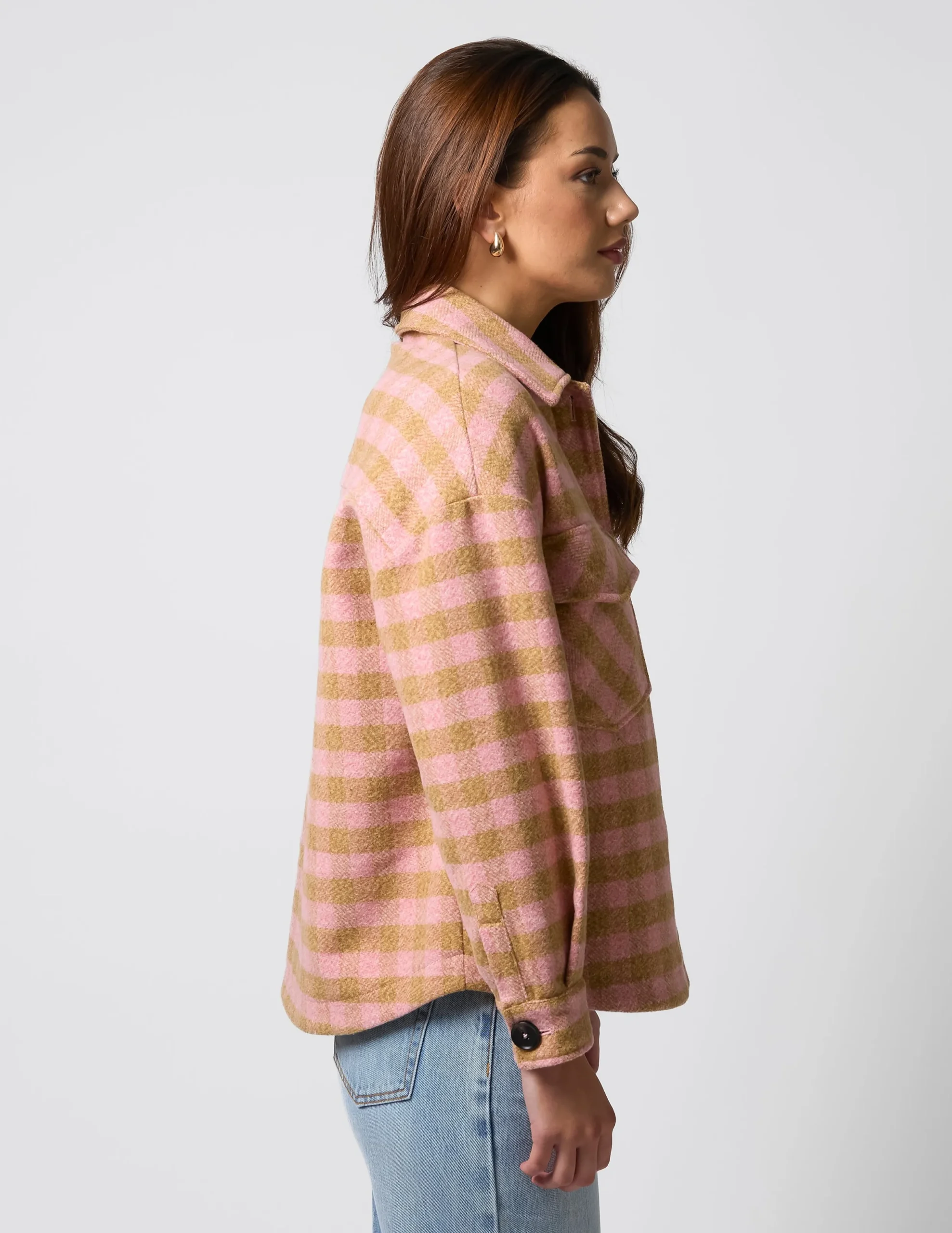 Carly Coat - Blooming Rose