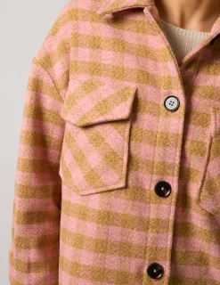 Carly Coat - Blooming Rose