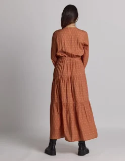 Carlylse Dress - Amber Hexagon