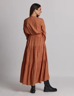 Carlylse Dress - Amber Hexagon