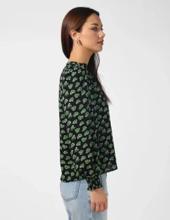 Cecily Top - Green with Envy