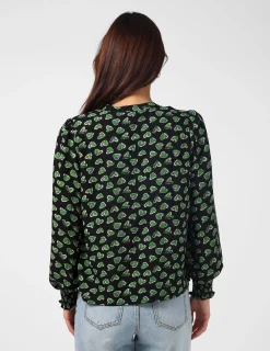 Cecily Top - Green with Envy