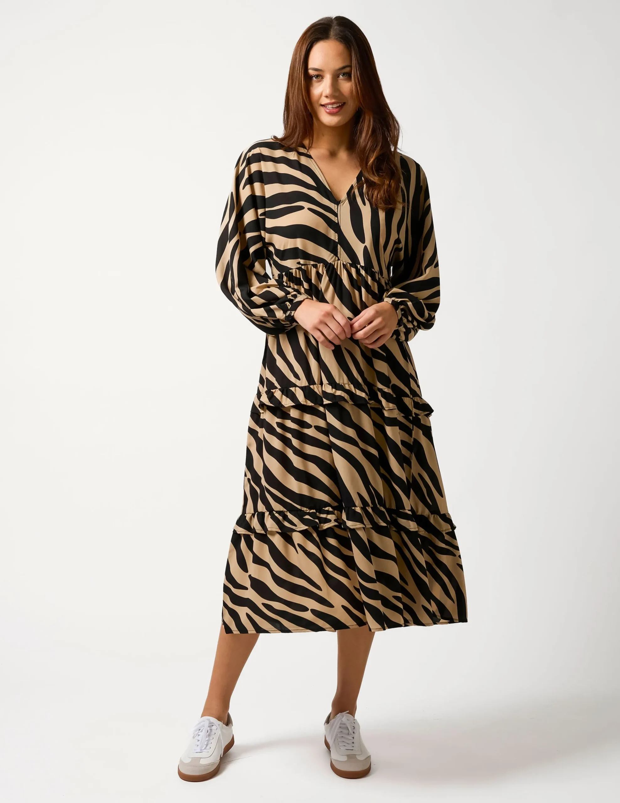 Charlize Dress - Zebranos