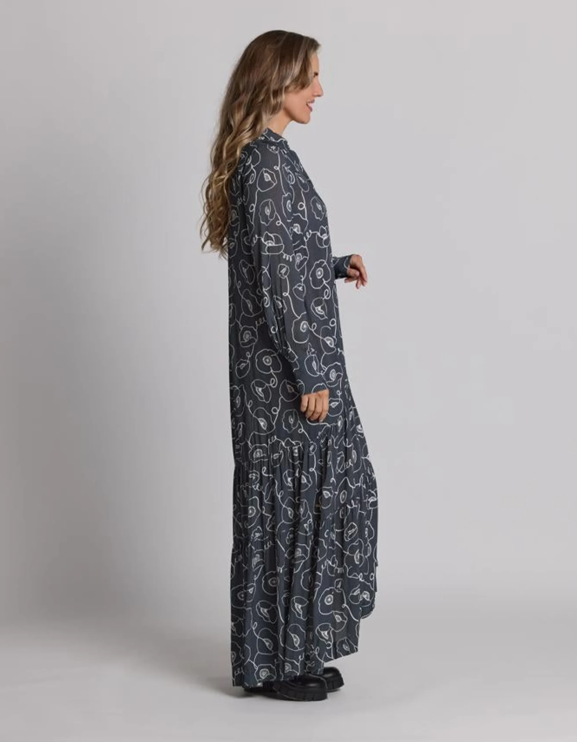 Chelsea Dress - Spiral Floral