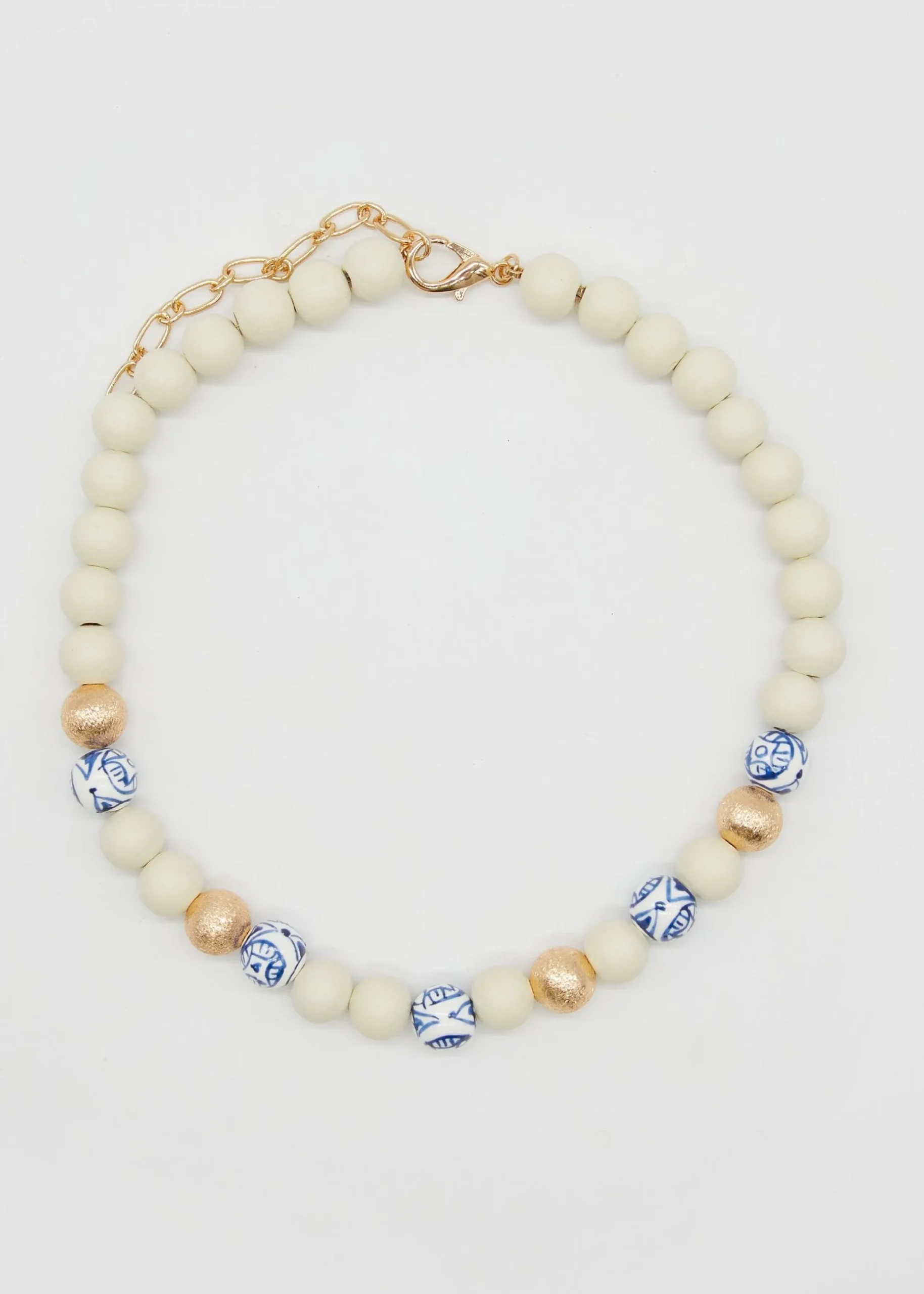 Chinese Ceramic Necklace