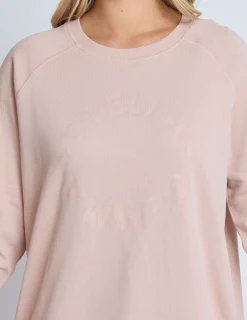Classic Sweater - Antique Rose Round Logo