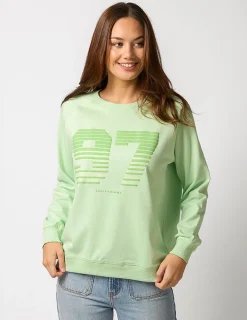 Classic Sweater - Green NYC Sporty Stripes