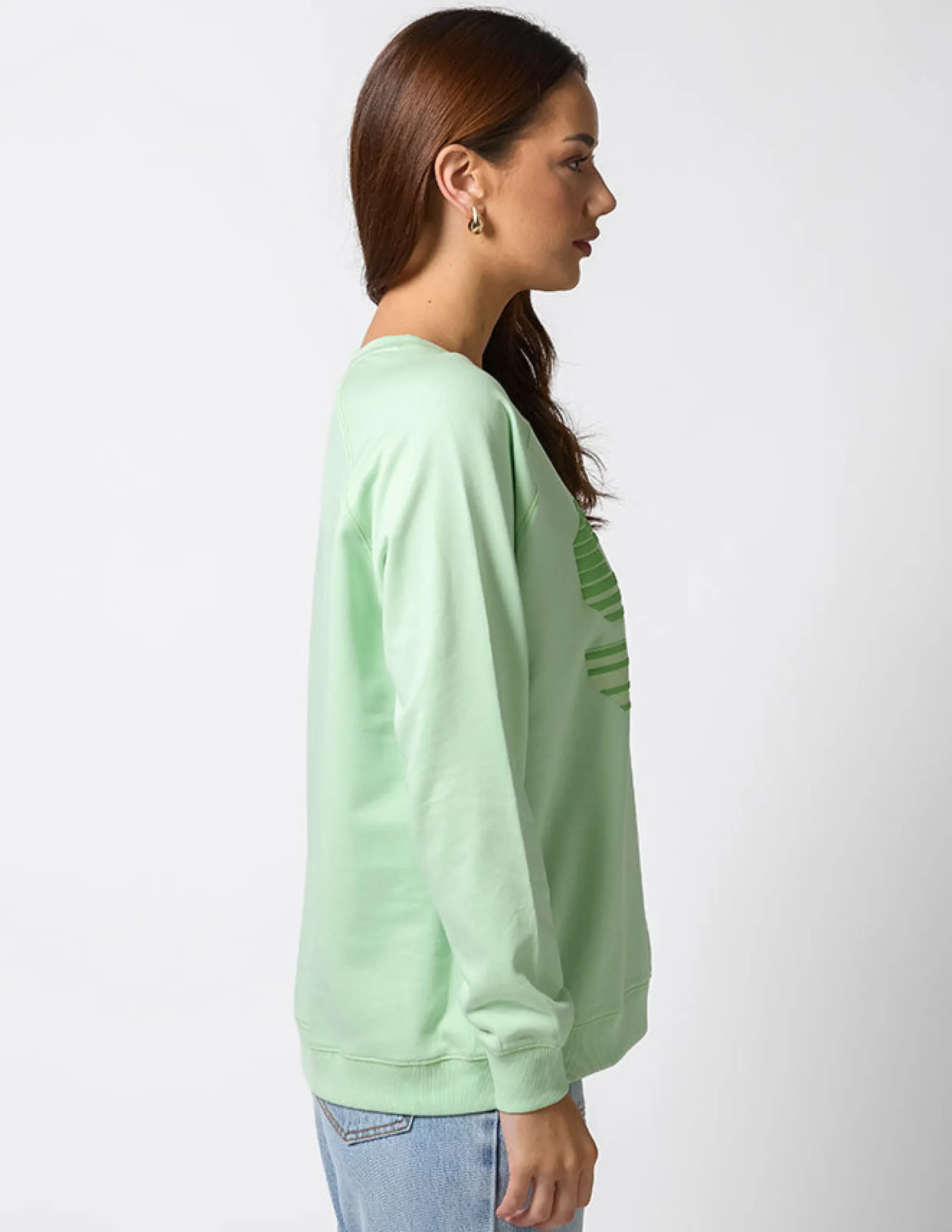 Classic Sweater - Green NYC Sporty Stripes