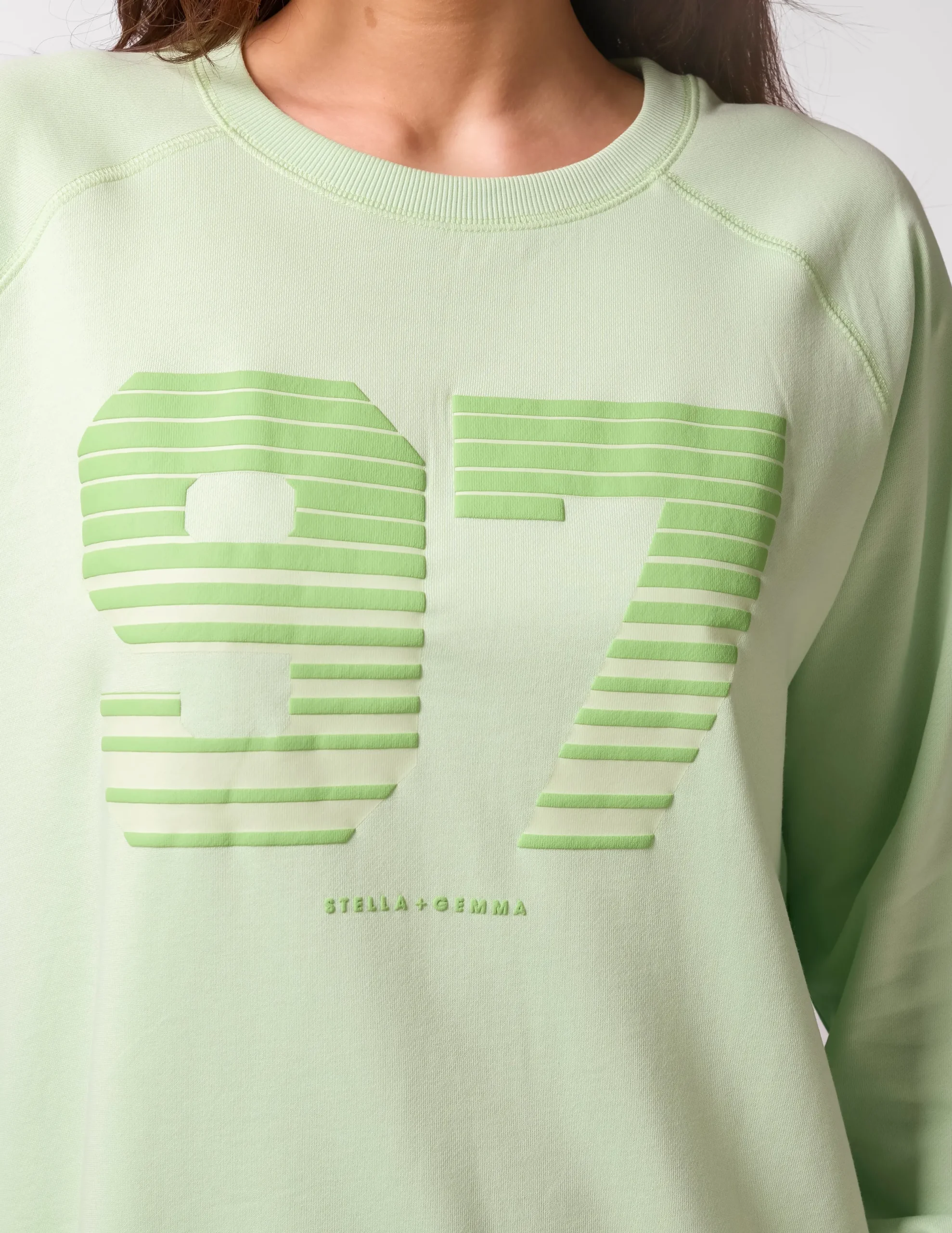 Classic Sweater - Green NYC Sporty Stripes