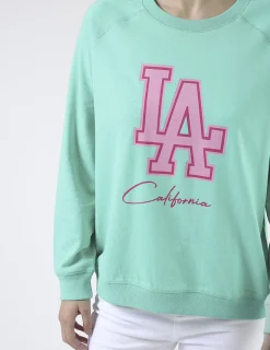 Classic Sweater - Mint Green LA California