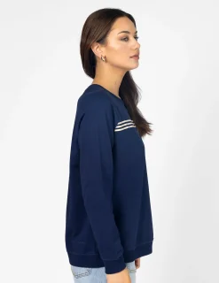 Classic Sweater - Navy Bow