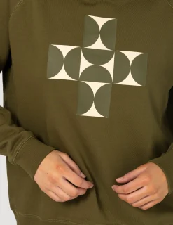 Classic Sweater - Olive Mosaic
