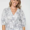 Clover Top - Summer Stripes