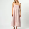 Conner Dress - Blushing Stripe