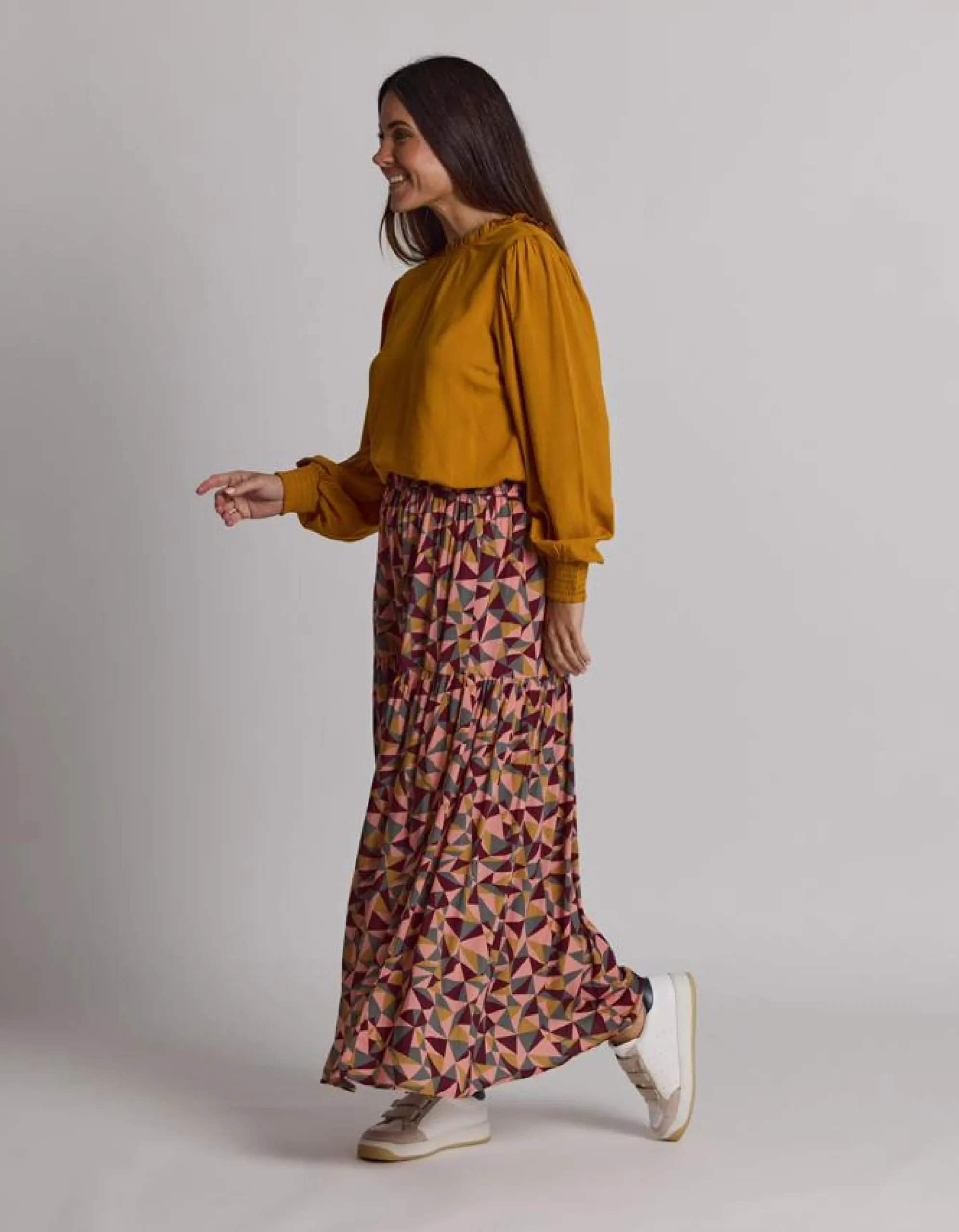 Crysler Skirt - Triangle Blocks
