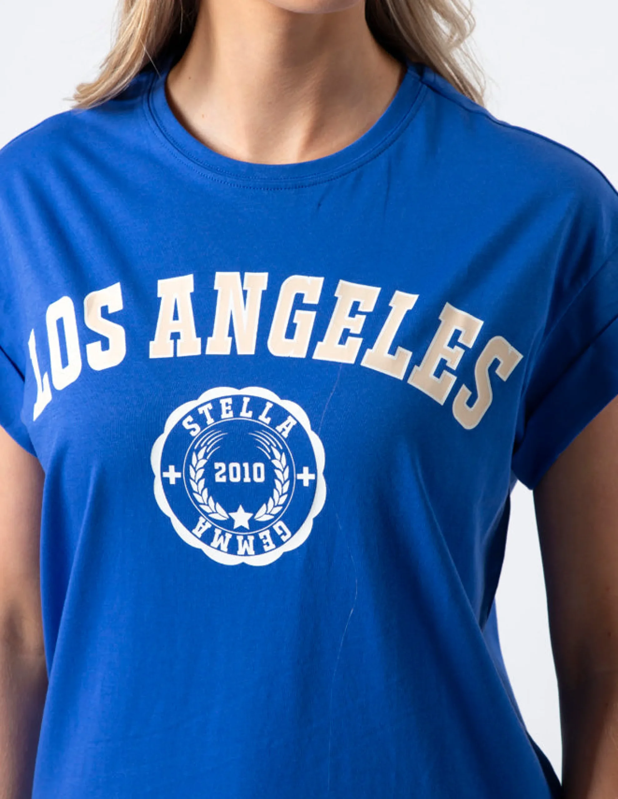 Cuff Sleeve T-Shirt - Los Angeles