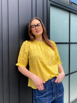 Dana Blouse - Canary