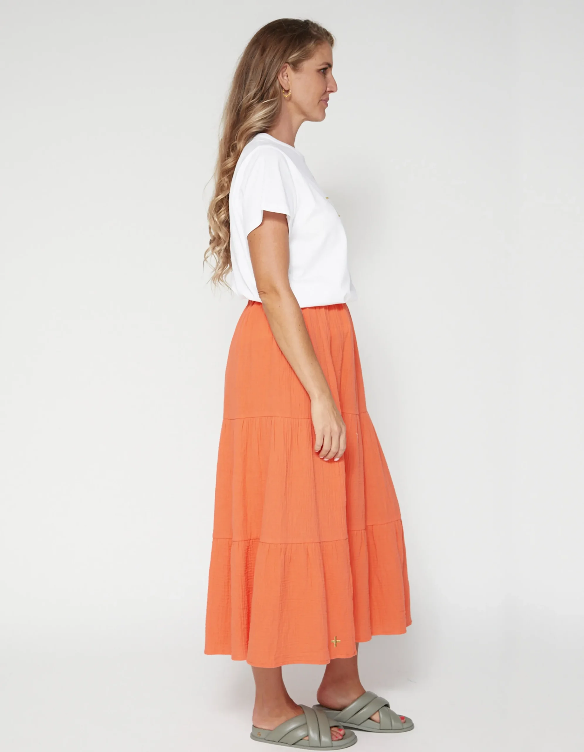 Daphne Skirt - Hibiscus